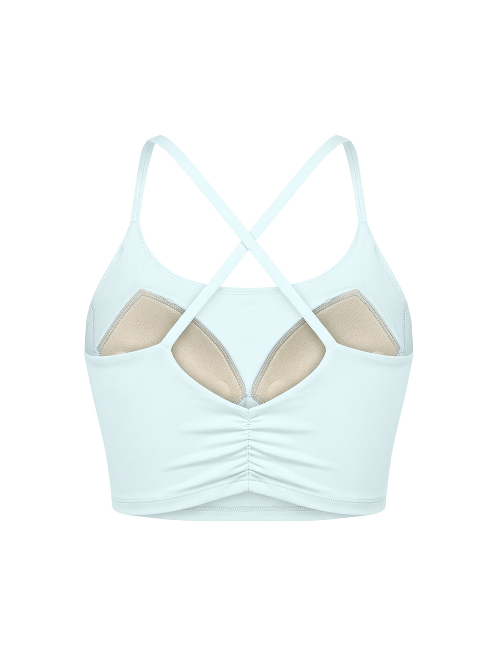 Women's Ruched Cropped Yoga Tank Top - image 19