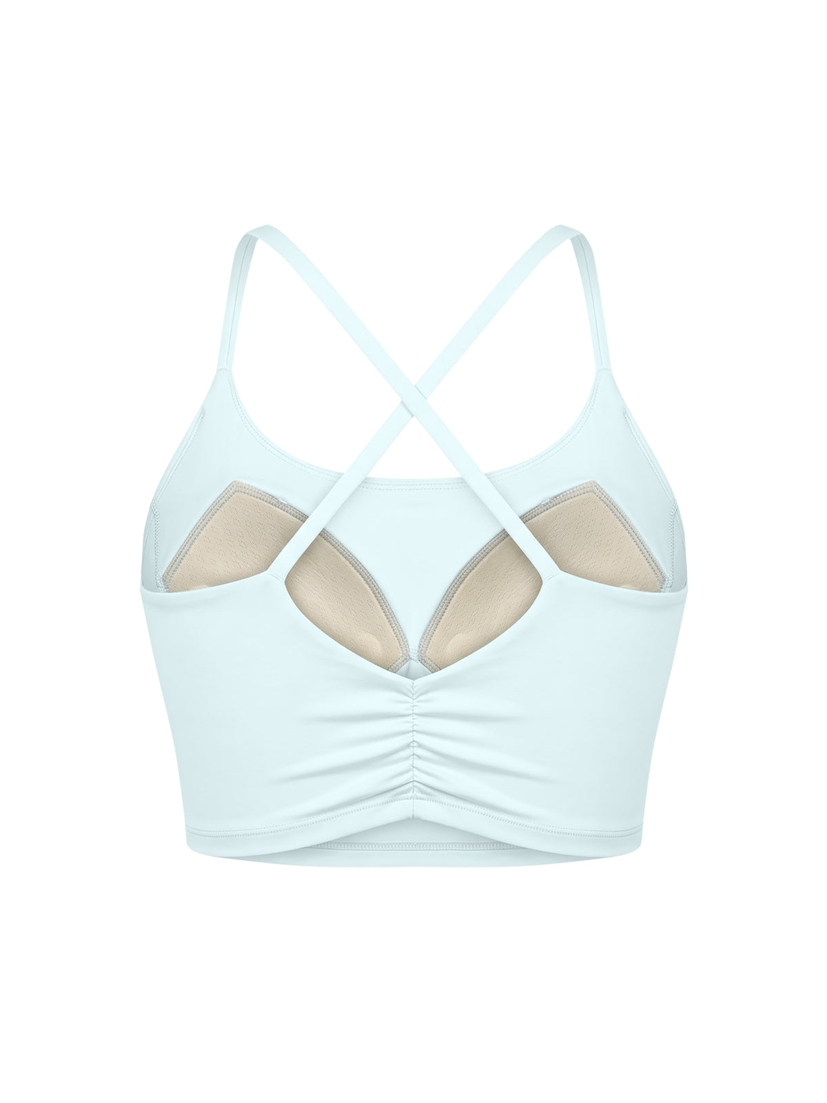 Women's Ruched Cropped Yoga Tank Top - image 19