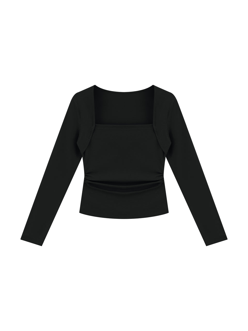 Women's Ruched Long Sleeve T-Shirt - image 14