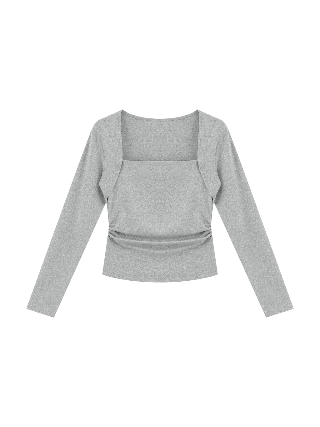 Women's Ruched Long Sleeve T-Shirt - image 16