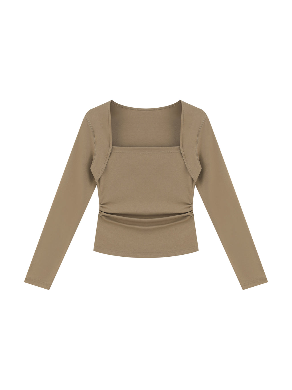 Women's Ruched Long Sleeve T-Shirt - image 18