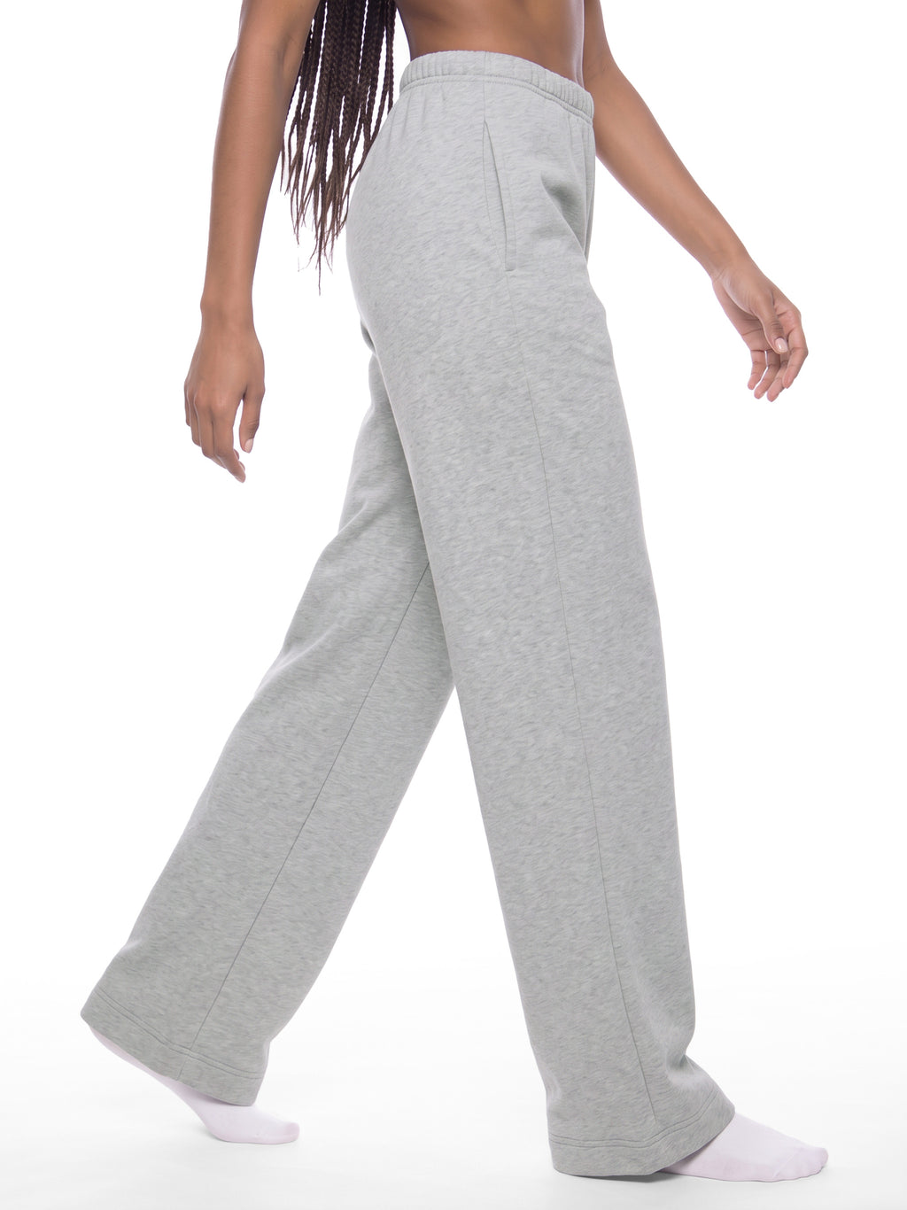 Women's Straight Leg Fleece Sweatpants - image 6