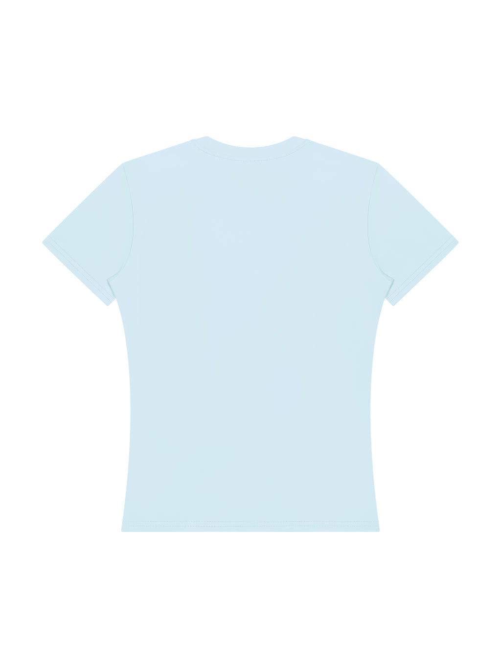 Women’s Topstitch Training T-Shirt - Light Blue back