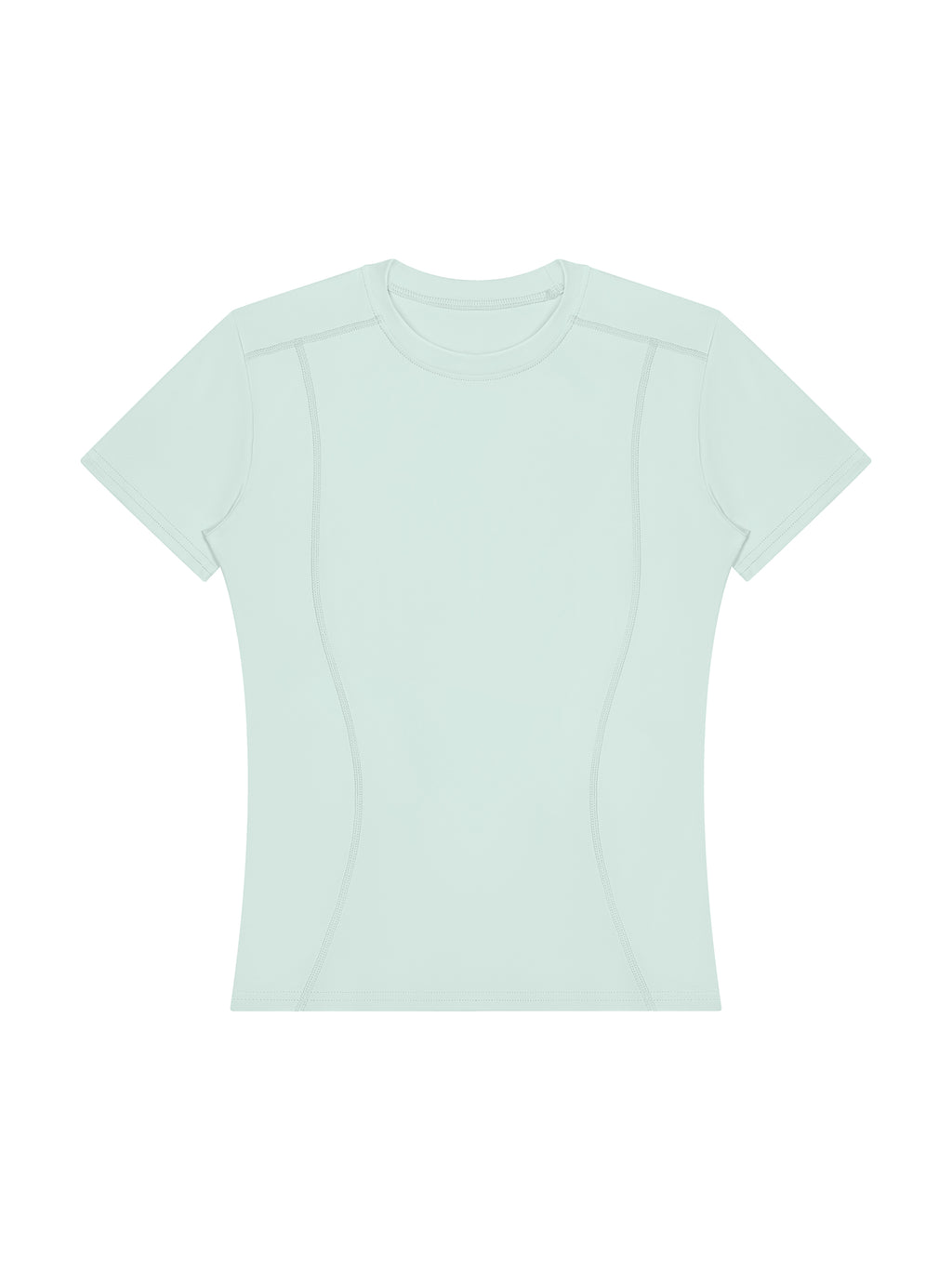 Women’s Topstitch Training T-Shirt - Mint Green front