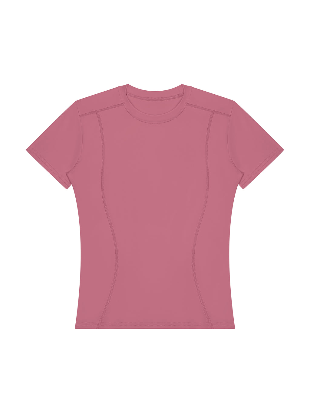 Women’s Topstitch Training T-Shirt - Misty Purple front