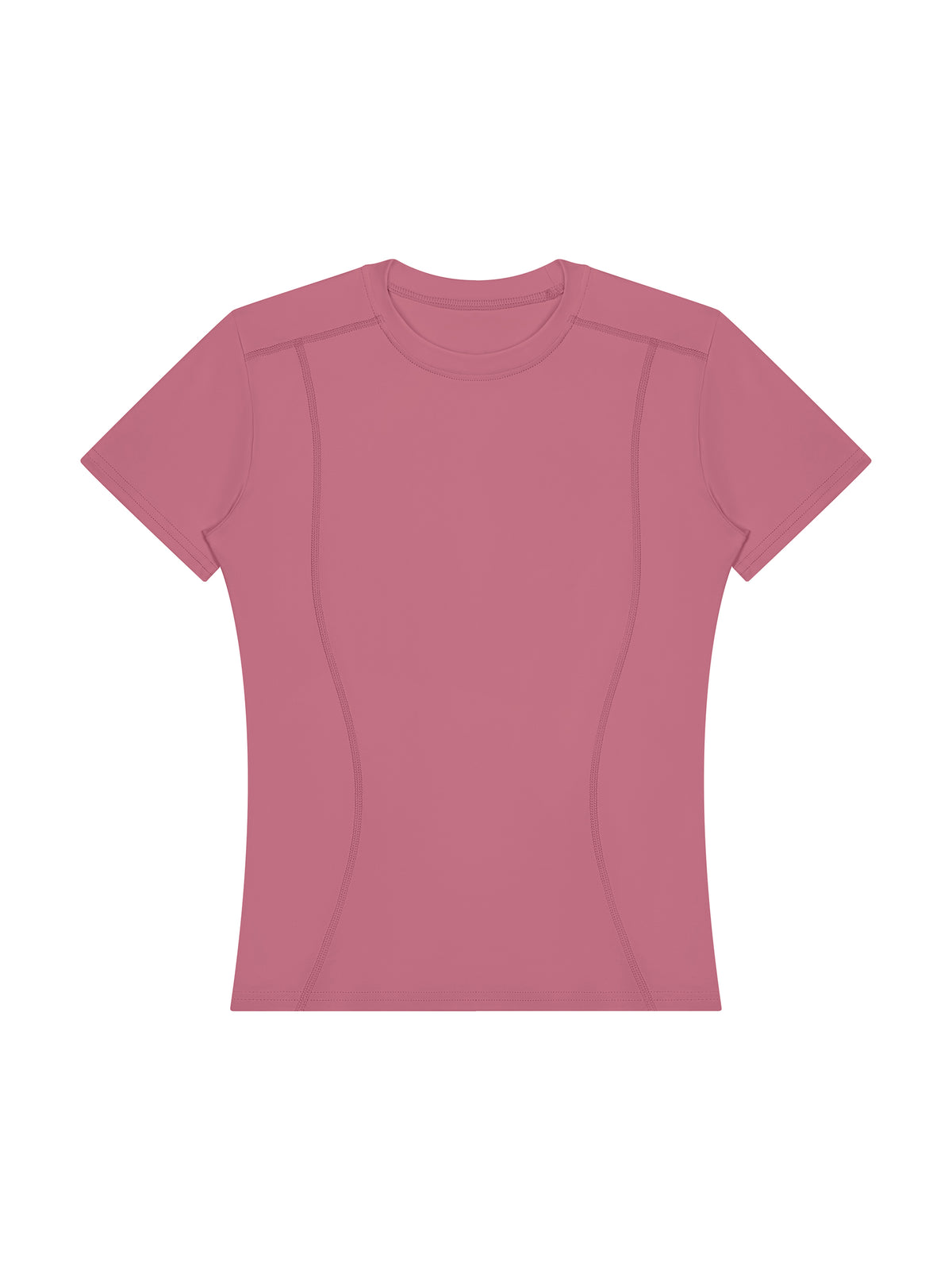 Women’s Topstitch Training T-Shirt - Misty Purple front