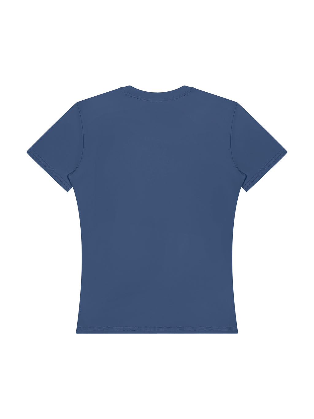 Women’s Topstitch Training T-Shirt - Navy Blue back