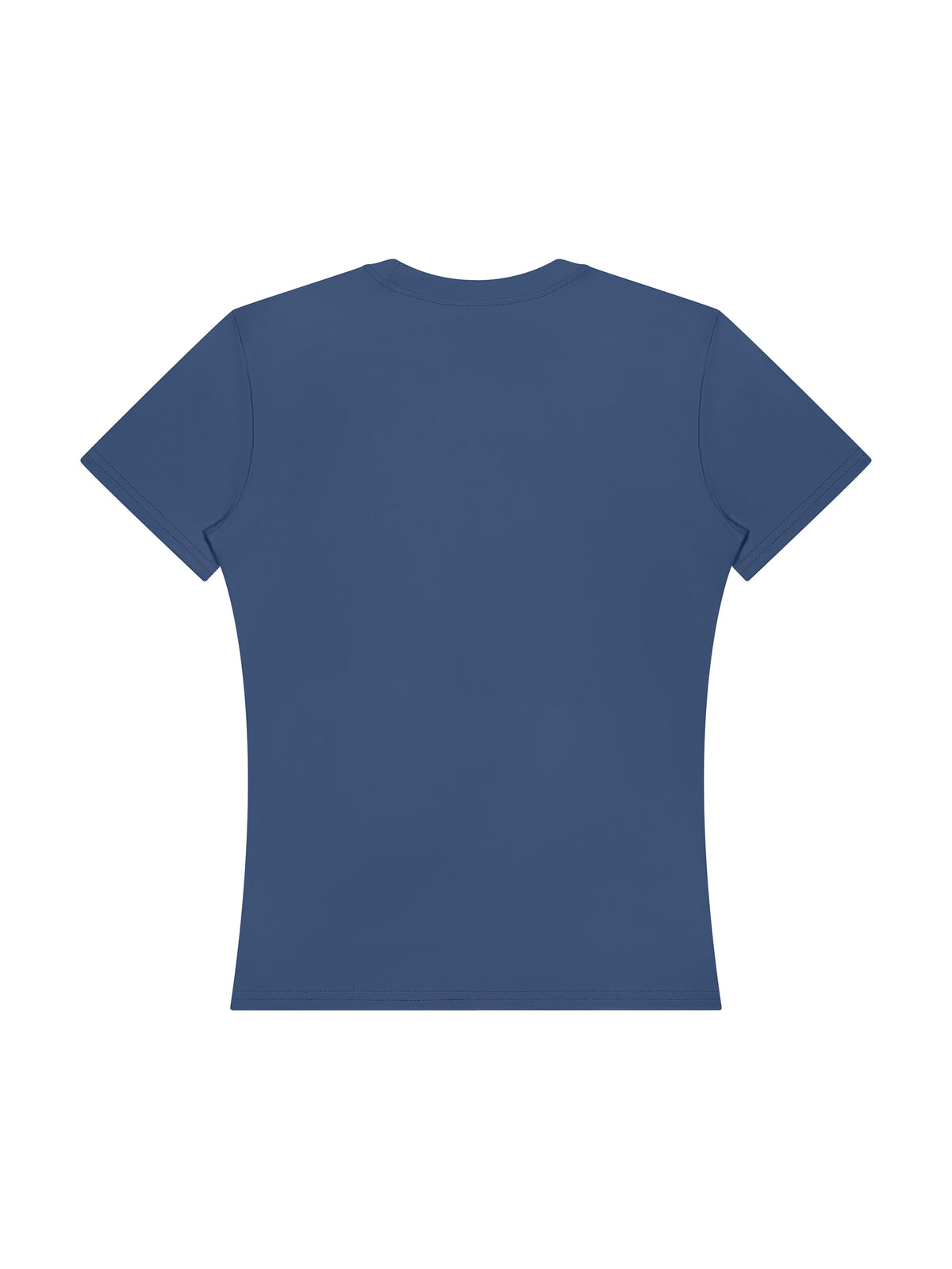 Women’s Topstitch Training T-Shirt - Navy Blue back