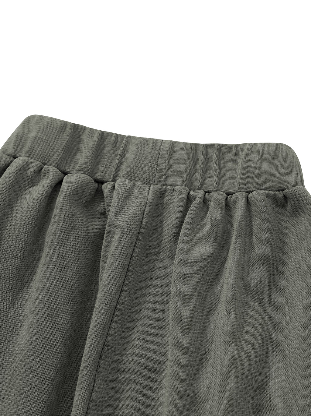 Women’s Vintage Wash Ruched Sweatpants elastic waist detail