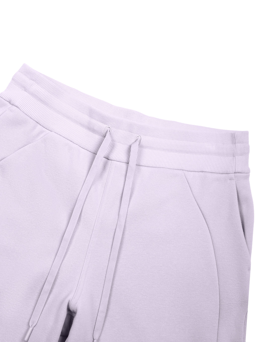 Women’s Wide Leg Fleece Sweatpants waistband and drawstring detail