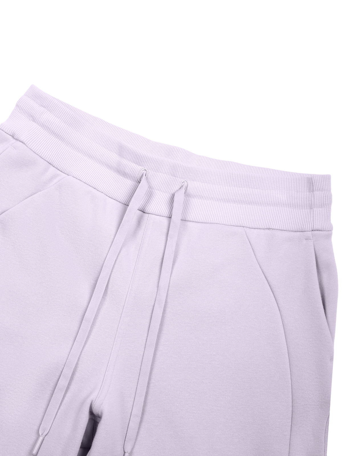 Women’s Wide Leg Fleece Sweatpants waistband and drawstring detail